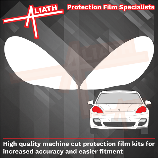 Porsche Panamera (Type 970) 2010-2013, Headlights CLEAR Stone Protection