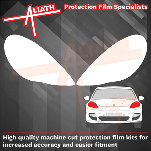 Porsche Panamera (Type 970) 2010-2013, Headlights CLEAR Stone Protection