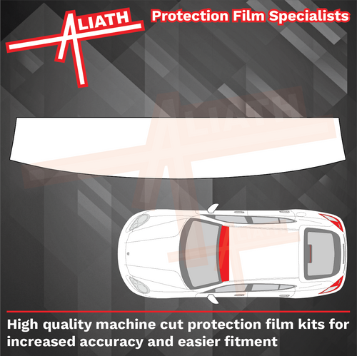 Porsche Panamera (Type 970) (2011-2016), Roof Front CLEAR Paint Protection