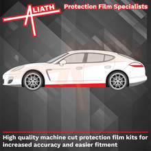 Porsche Panamera Turbo (Type 970) (2011-2016), Sill Skirt Trims CLEAR Paint Protection
