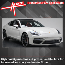 Porsche Panamera Turbo (Type 971) 2016-, Side Sill Skirt Trims CLEAR Paint Protection