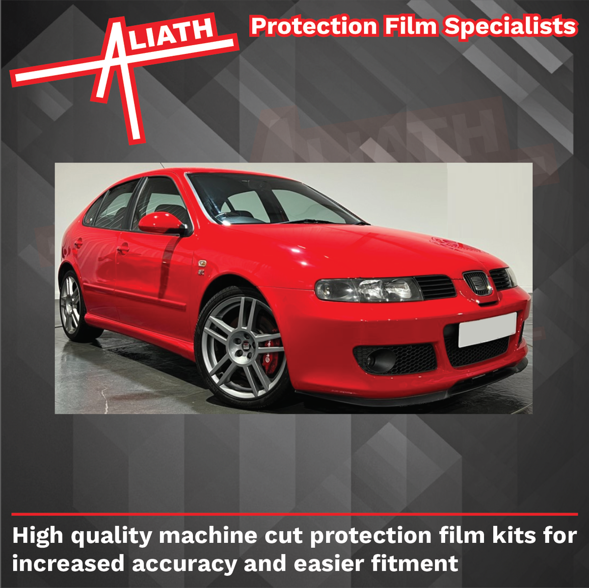 Seat Leon (Type 1M) 1999-2005, Headlights CLEAR Stone Protection