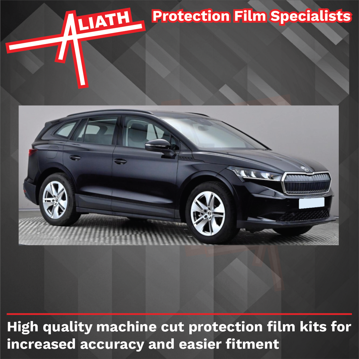 Skoda Enyaq 2021-Present, Rear Bumper Upper CLEAR Paint Protection