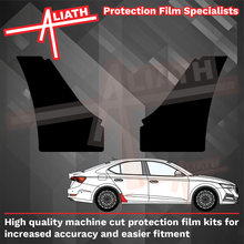 Skoda Octavia (MK4) 2019-Present, Rear QTR Lower Arch BLACK Paint Protection