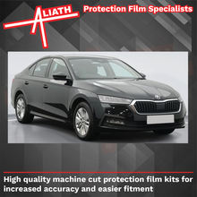 Skoda Octavia (MK4) 2019-Present, Rear QTR Lower Arch BLACK Paint Protection