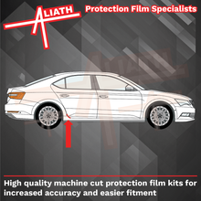 Skoda Superb 2015-2024, Rear QTR Lower Arch CLEAR Paint Protection