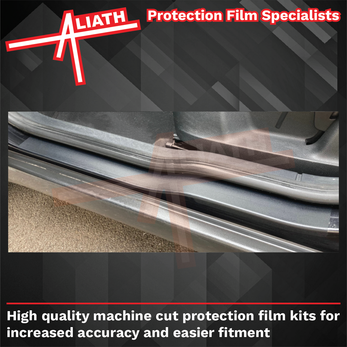 Skoda Yeti (Type 5L) 2009-2017, Door Sill Steps CLEAR / TRANSPARENT Scratch Protection