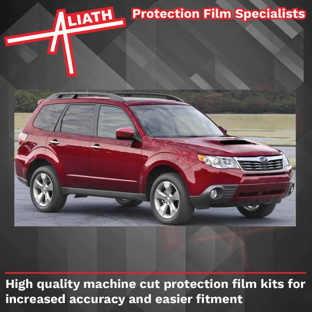 Subaru Forester 2008-2013, Rear Door Arches CARBON Paint Protection ...
