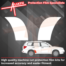 Subaru Forester 2008-2013, Rear Door Arches CLEAR Paint Protection