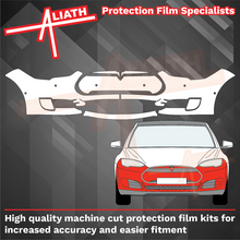 Tesla Model S 2012-2016, Front Bumper CLEAR Paint Protection