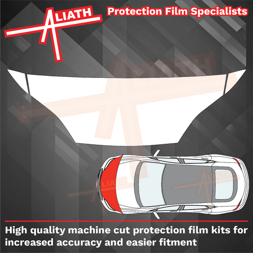 Tesla Model S 2012-Present, Bonnet & Wings CLEAR Paint Protection