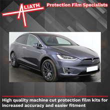 Tesla Model X 2016-Present, Headlights CLEAR Paint Protection