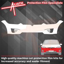 Tesla Model X 2016-2022, Front Bumper CLEAR Paint Protection