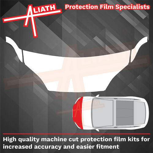 Tesla Model X 2016-Present, Bonnet & Wings CLEAR Paint Protection