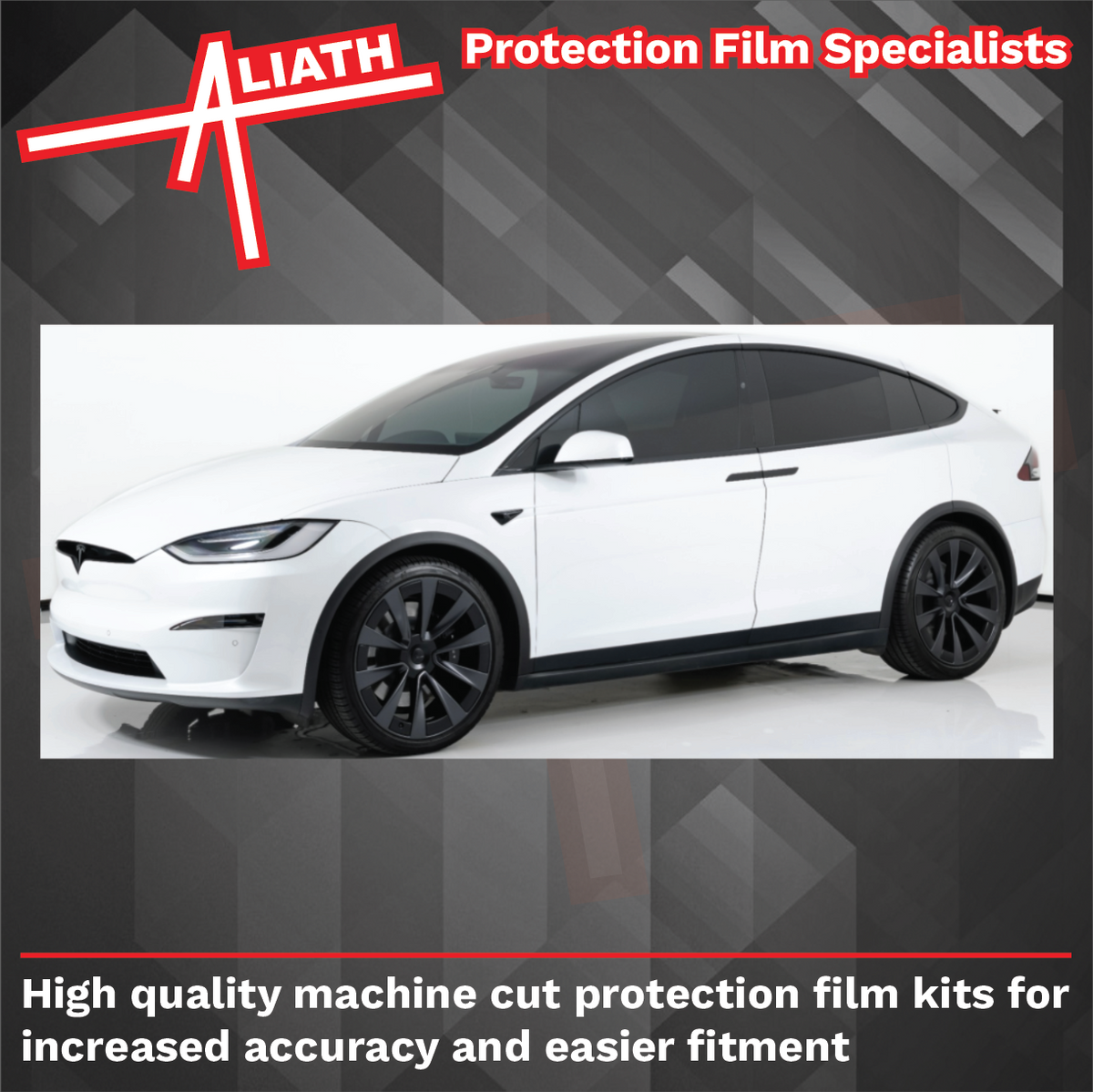 Tesla Model X 2016-Present, Mirror Caps CLEAR Paint Protection