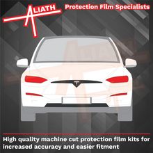 Tesla Model X 2016-Present, Headlights CLEAR Paint Protection