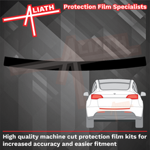 Tesla Model Y 2020-Present, Rear Bumper Upper BLACK Paint Protection