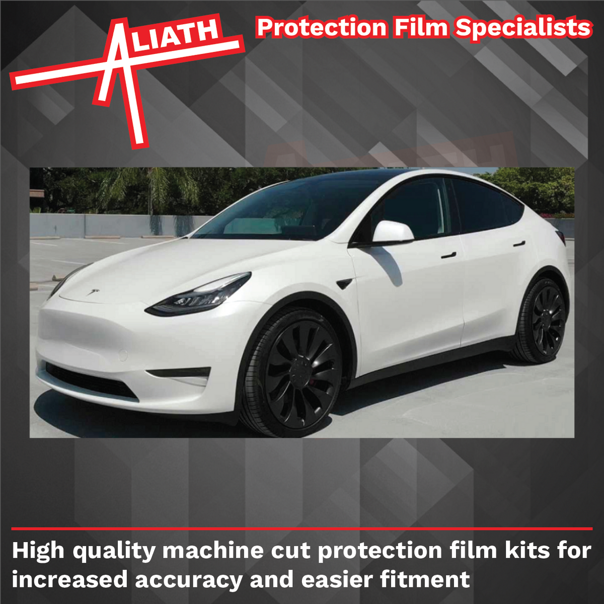 Tesla Model Y 2020-Present, Rear Bumper Upper CLEAR Paint Protection