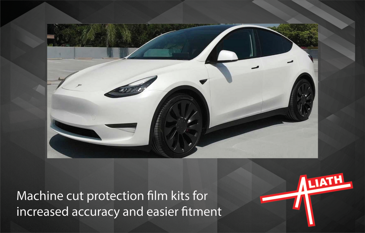 Tesla Model Y 2020-Present, Full Door Panels CLEAR Paint Protection