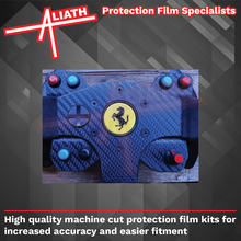 Thrustmaster Ferrari 599XX Evo Steering Wheel, CARBON FIBRE EFFECT Styling & Scratch Protection Kit
