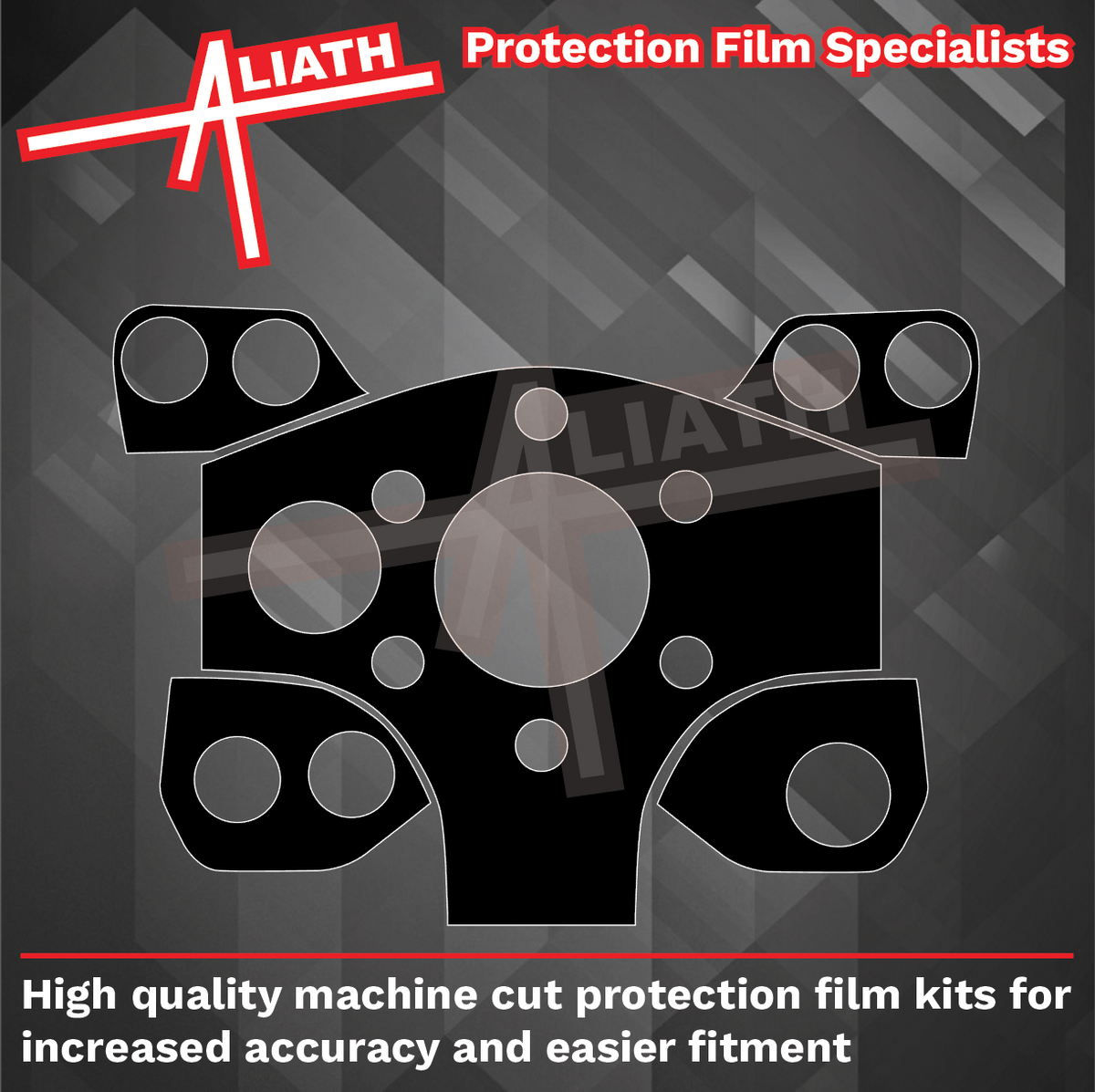 Thrustmaster Ferrari 599XX Evo Steering Wheel, CARBON FIBRE EFFECT Styling & Scratch Protection Kit