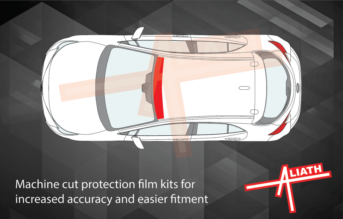 Toyota Corolla GR 2023-Present, Roof Front CLEAR Paint Protection