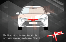Toyota Corolla GR 2023-Present, Front Grille CLEAR Paint Protection