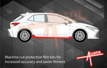 Toyota Corolla GR 2023-Present, Side Sill Skirt Trims CLEAR Paint Protection