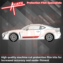 Toyota GR86 2022-Present, Door Lowers CLEAR Paint Protection