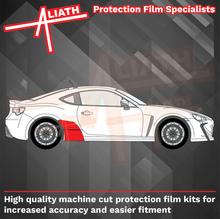 Toyota GR86 2022-Present, Rear Arches BLACK Paint Protection