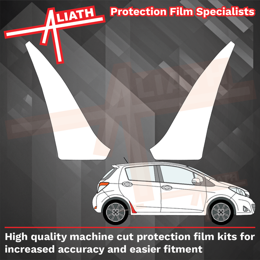 Toyota Yaris 5 Door 2011-2020, Rear QTR / Wing Arch OE Style CLEAR Paint Protection