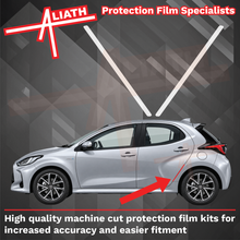 Toyota Yaris 5 Door 2020-Present, Rear QTR / Wing Arch Edge CLEAR Paint Protection