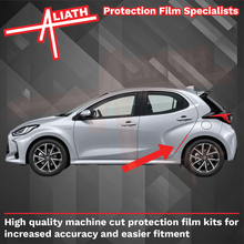 Toyota Yaris 5 Door 2020-Present, Rear QTR / Wing Arch Edge CLEAR Paint Protection