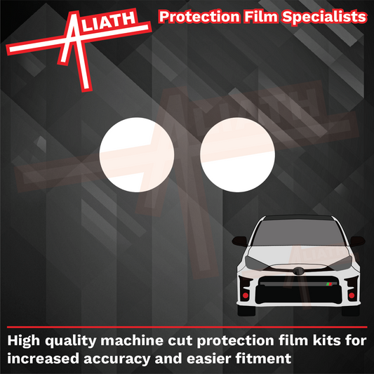 Toyota Yaris GR 2020-2024, Front Spot / Fog Lights CLEAR Paint Protection