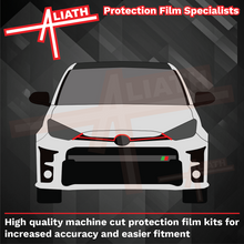 Toyota Yaris GR 2020-2024, Front Grille Inserts CLEAR Paint Protection