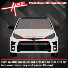 Toyota Yaris GR 2020-Present, Front Grille Inserts CLEAR Paint Protection