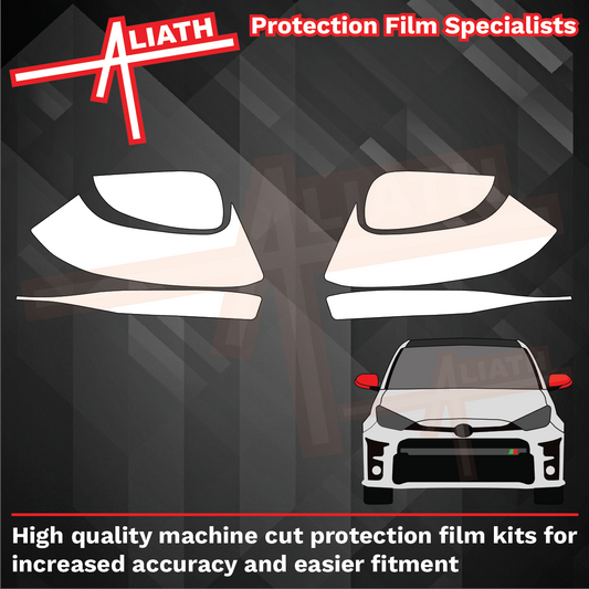 Toyota Yaris GR 2020-Present, Door Mirror Caps CLEAR Paint Protection