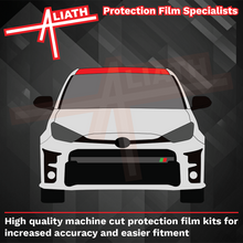 Toyota Yaris GR 2020-Present, Roof Front Section CLEAR Paint Protection