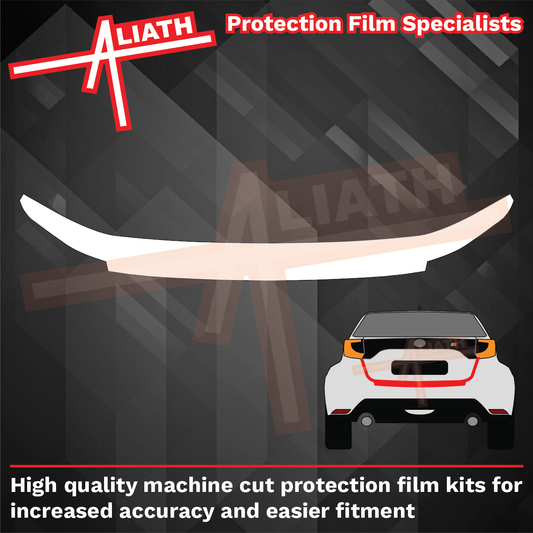 Toyota Yaris GR 2020-Present, Rear Bumper Upper CLEAR Paint Protection