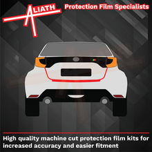 Toyota Yaris GR 2020-Present, Rear Bumper Upper BLACK Paint Protection