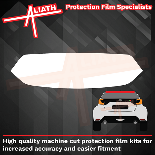 Toyota Yaris GR 2020-Present, Tailgate Upper Spoiler CLEAR Paint Protection