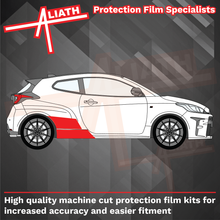 Toyota Yaris GR 2020-Present, RALLY Rear QTR / Wing & Sill Arch BLACK Paint Protection