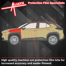 Toyota Yaris Cross 2020-Present, Front Wings CLEAR Paint Protection