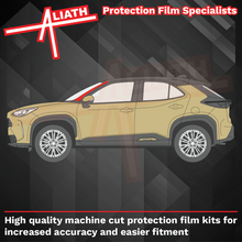 Toyota Yaris Cross 2020-Present, A-Pillars CLEAR Paint Protection