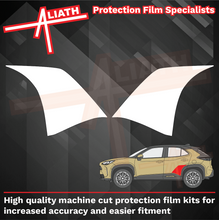 Toyota Yaris Cross 2020-Present, Rear Door Arches CLEAR Paint Protection