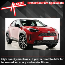 Toyota Yaris Cross 2020-Present, Rear Bumper Upper CLEAR Paint Protection