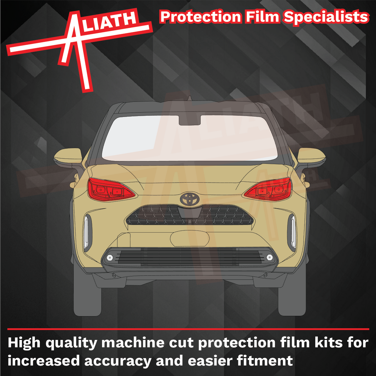 Toyota Yaris Cross 2020-Present, Headlights CLEAR Paint Protection