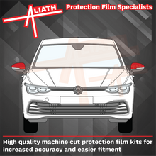 Volkswagen Golf (MK8) 2019-Present, Mirror Caps CLEAR Paint Protection