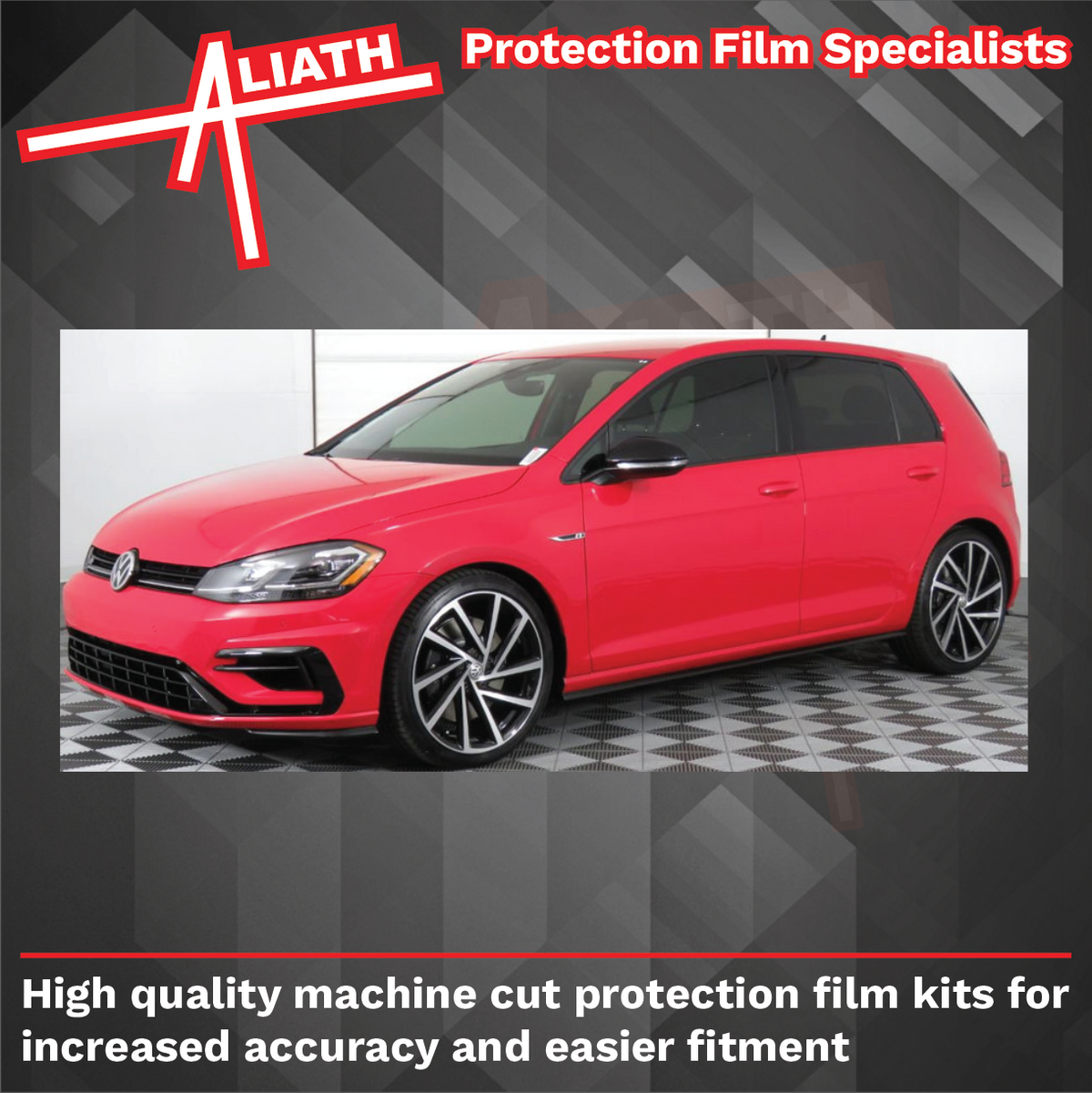 Volkswagen Golf R (MK7.5) 2017-2020, Front Bumper CLEAR Paint Protection