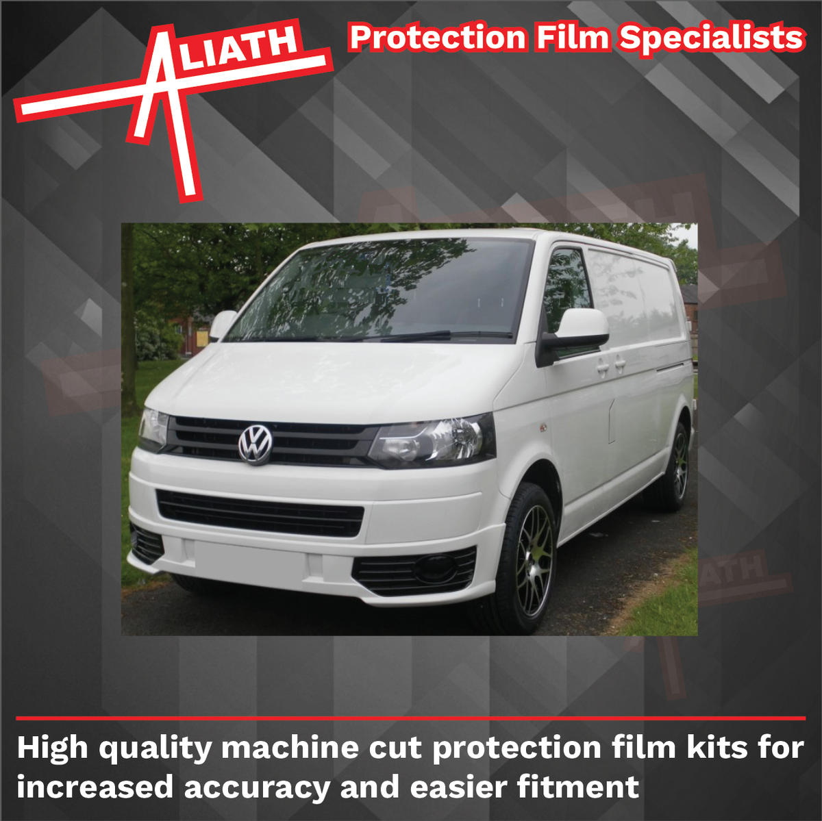 Volkswagen Transporter / Caravelle (T5) 2009-2016, headlights CLEAR Stone Protection